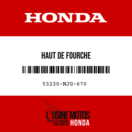 image de 53230-MJG-670 HAUT DE FOURCHE