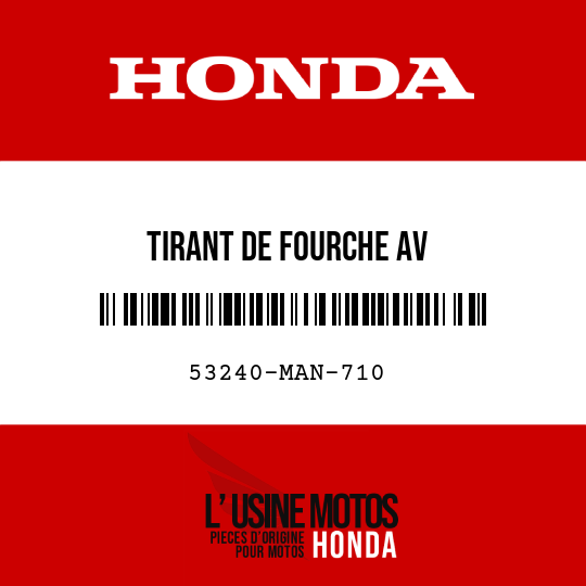 image de 53240-MAN-710 TIRANT DE FOURCHE AV