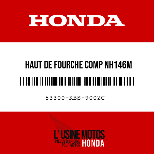 image de 53300-KBS-900ZC HAUT DE FOURCHE COMP NH146M 