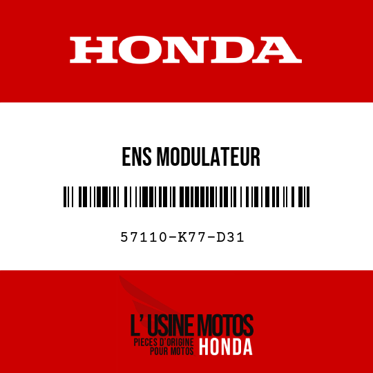 image de 57110-K77-D31 ENS MODULATEUR
