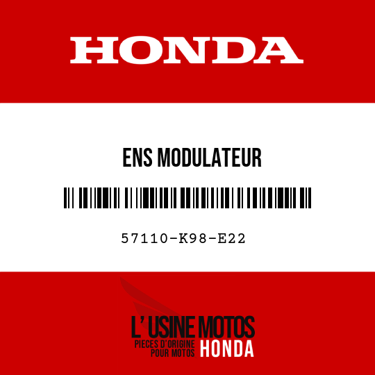 image de 57110-K98-E22 ENS MODULATEUR