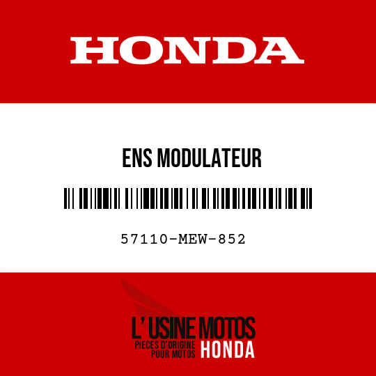 image de 57110-MEW-852 ENS MODULATEUR