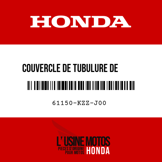 image de 61150-KZZ-J00 COUVERCLE DE TUBULURE DE      CULASSE