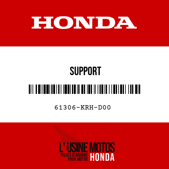 image de 61306-KRH-D00 SUPPORT