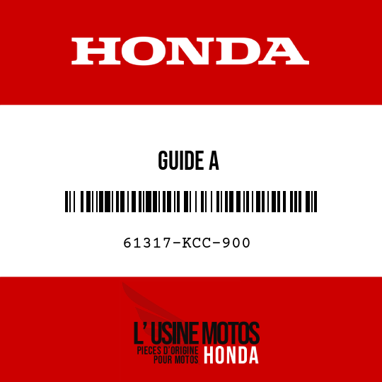 image de 61317-KCC-900 GUIDE A