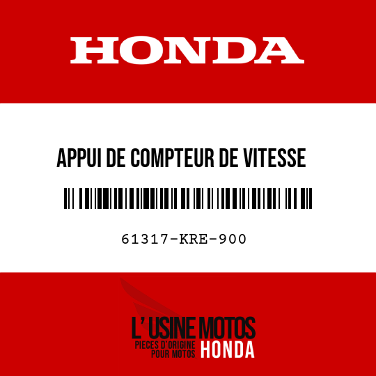 image de 61317-KRE-900 APPUI DE COMPTEUR DE VITESSE