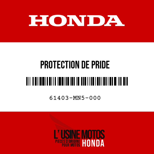 image de 61403-MN5-000 PROTECTION DE PRIDE