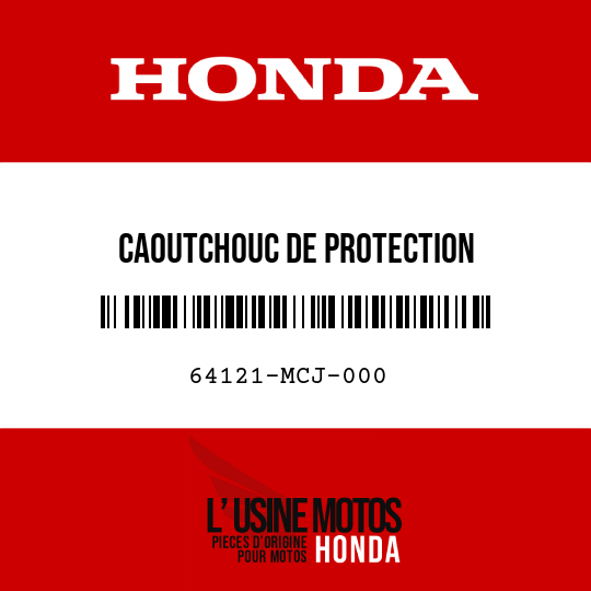 image de 64121-MCJ-000 CAOUTCHOUC DE PROTECTION