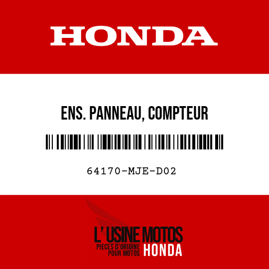 image de 64170-MJE-D02 ENS. PANNEAU, COMPTEUR