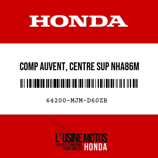 image de 64200-MJM-D60ZB COMP AUVENT, CENTRE SUP NHA86M