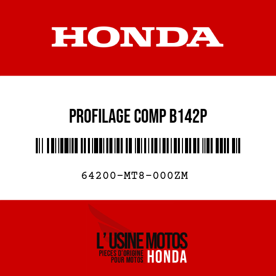 image de 64200-MT8-000ZM PROFILAGE COMP B142P 