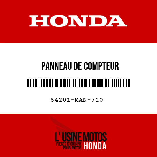 image de 64201-MAN-710 PANNEAU DE COMPTEUR