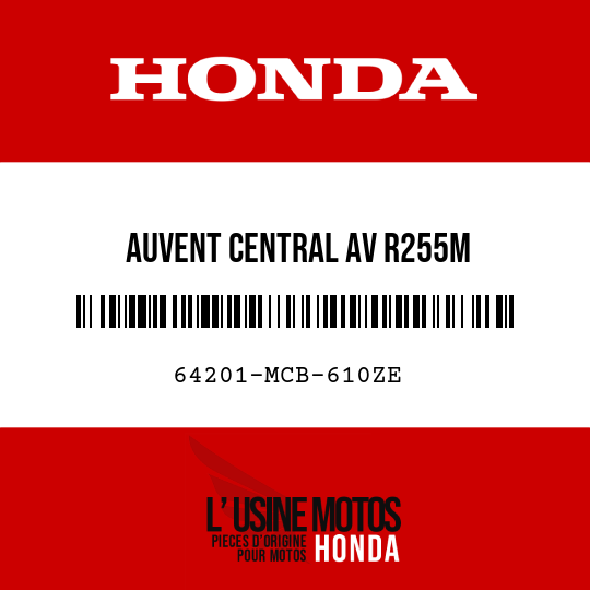 image de 64201-MCB-610ZE AUVENT CENTRAL AV R255M 