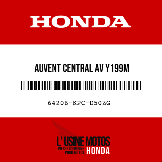 image de 64206-KPC-D50ZG AUVENT CENTRAL AV Y199M