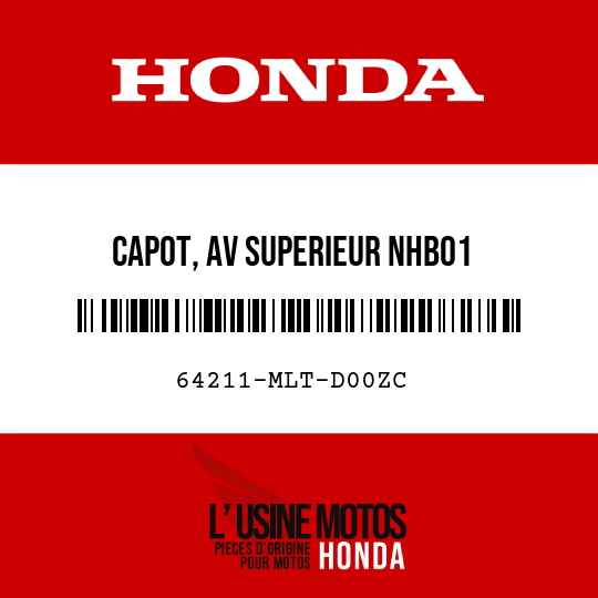 image de 64211-MLT-D00ZC CAPOT, AV SUPERIEUR NHB01