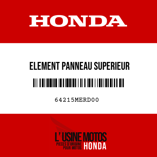 image de 64215MERD00 ELEMENT PANNEAU SUPERIEUR