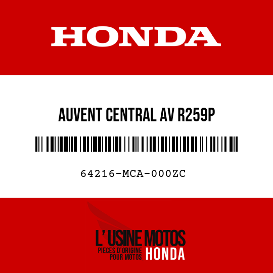 image de 64216-MCA-000ZC AUVENT CENTRAL AV R259P 