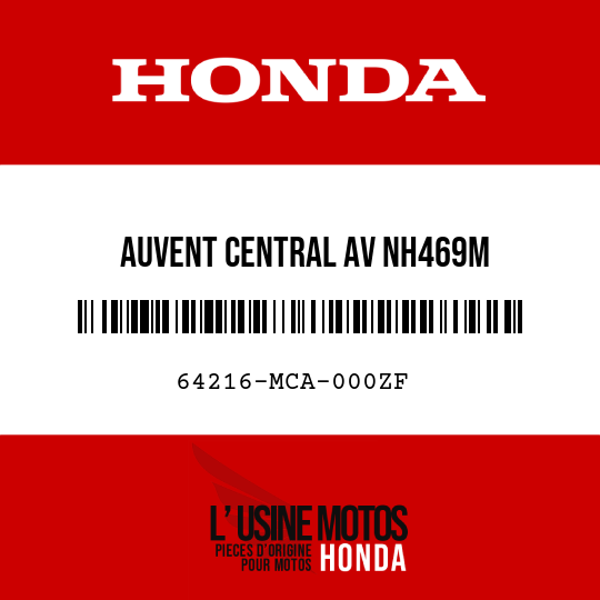 image de 64216-MCA-000ZF AUVENT CENTRAL AV NH469M 