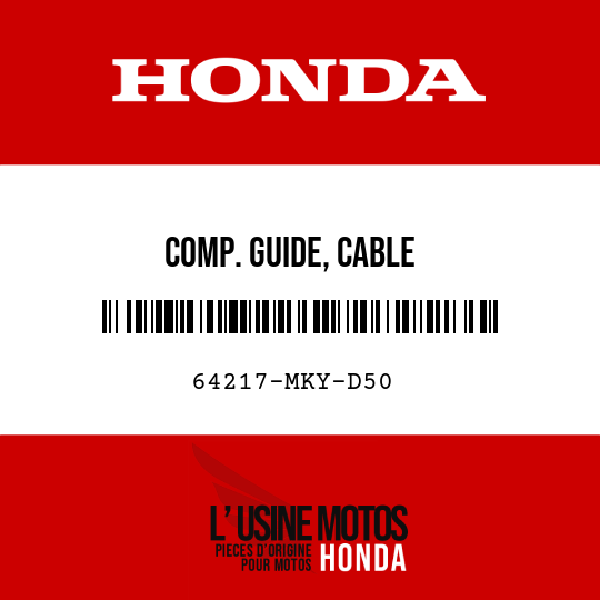 image de 64217-MKY-D50 COMP. GUIDE, CABLE