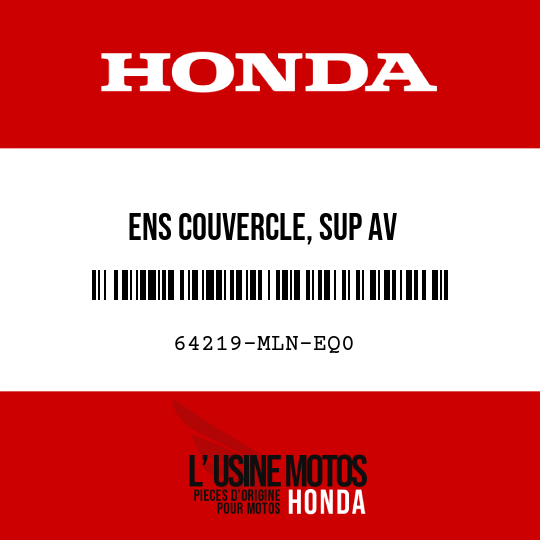 image de 64219-MLN-EQ0 ENS COUVERCLE, SUP AV
