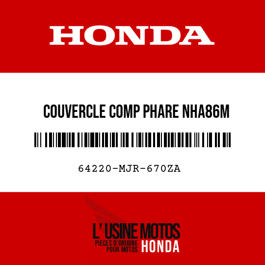 image de 64220-MJR-670ZA COUVERCLE COMP PHARE NHA86M