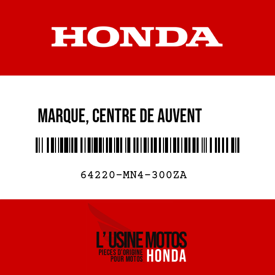 image de 64220-MN4-300ZA MARQUE, CENTRE DE AUVENT      SUPERIEUR TYPE1