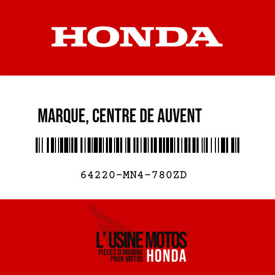 image de 64220-MN4-780ZD MARQUE, CENTRE DE AUVENT      SUPERIEUR TYPE5 