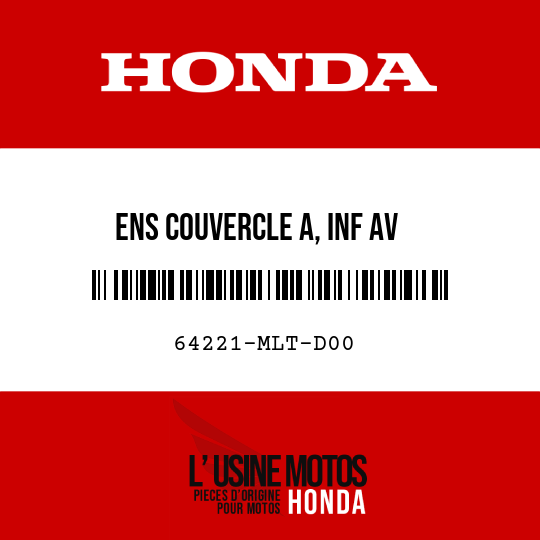 image de 64221-MLT-D00 ENS COUVERCLE A, INF AV