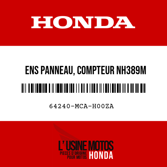 image de 64240-MCA-H00ZA ENS PANNEAU, COMPTEUR NH389M 