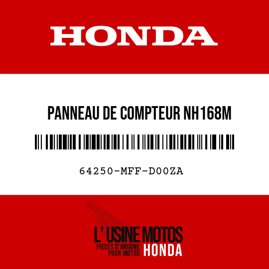 image de 64250-MFF-D00ZA PANNEAU DE COMPTEUR NH168M