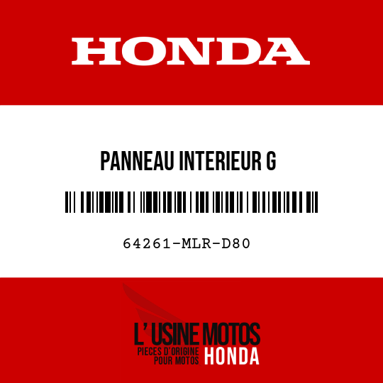 image de 64261-MLR-D80 PANNEAU INTERIEUR G