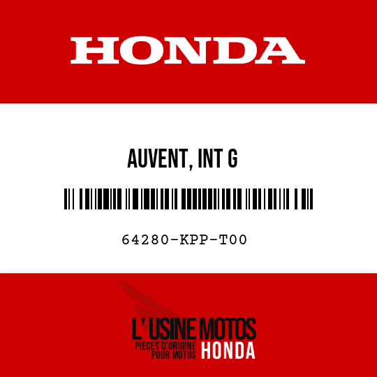 image de 64280-KPP-T00 AUVENT, INT G