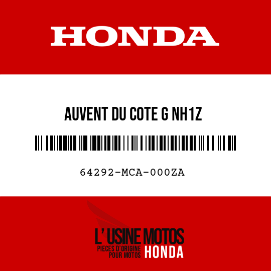 image de 64292-MCA-000ZA AUVENT DU COTE G NH1Z 