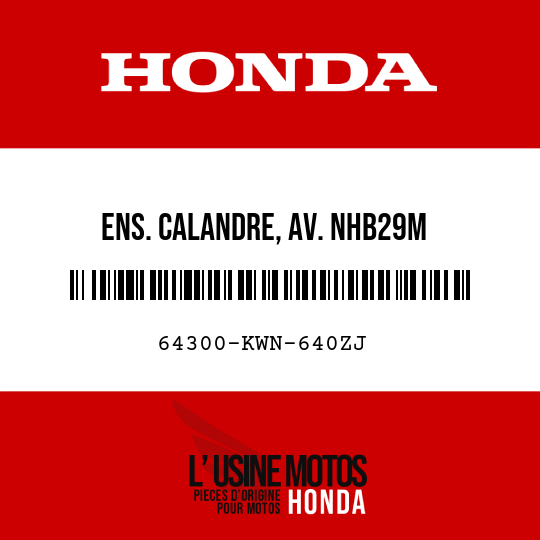 image de 64300-KWN-640ZJ ENS. CALANDRE, AV. NHB29M