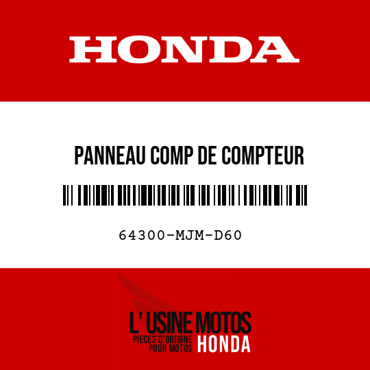 image de 64300-MJM-D60 PANNEAU COMP DE COMPTEUR