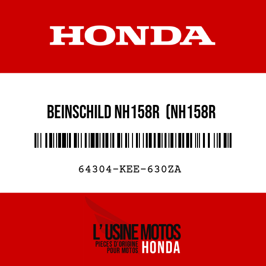 image de 64304-KEE-630ZA BEINSCHILD NH158R  (NH158R KARBONGRAU)