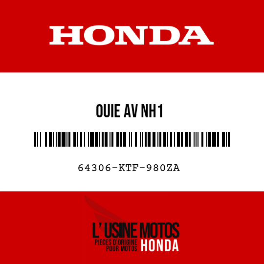 image de 64306-KTF-980ZA OUIE AV NH1 