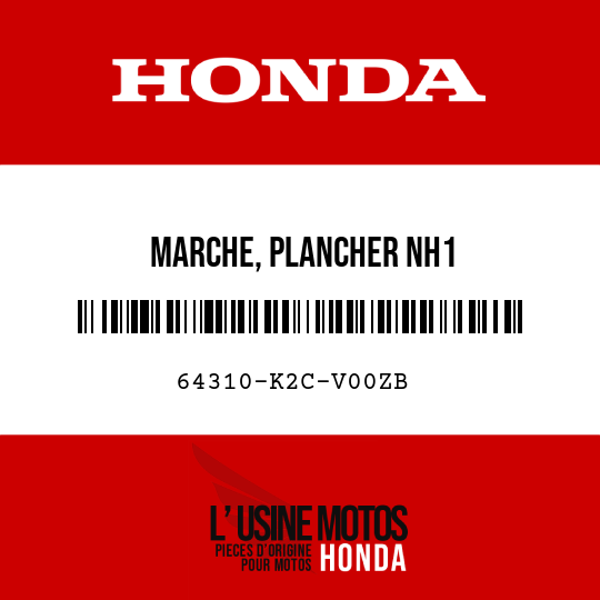 image de 64310-K2C-V00ZB MARCHE, PLANCHER NH1