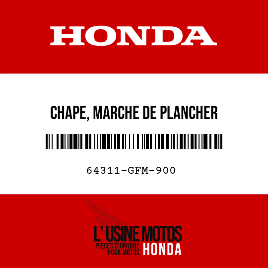 image de 64311-GFM-900 CHAPE, MARCHE DE PLANCHER