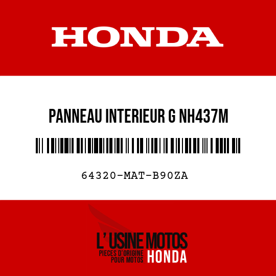 image de 64320-MAT-B90ZA PANNEAU INTERIEUR G NH437M 