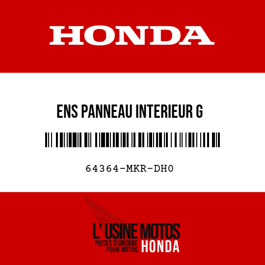 image de 64364-MKR-DH0 ENS PANNEAU INTERIEUR G