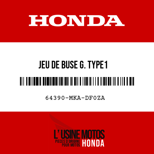 image de 64390-MKA-DF0ZA JEU DE BUSE G. TYPE1