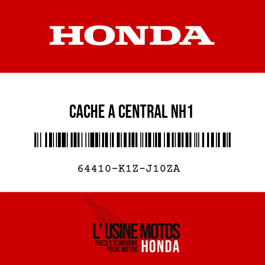 image de 64410-K1Z-J10ZA CACHE A CENTRAL NH1