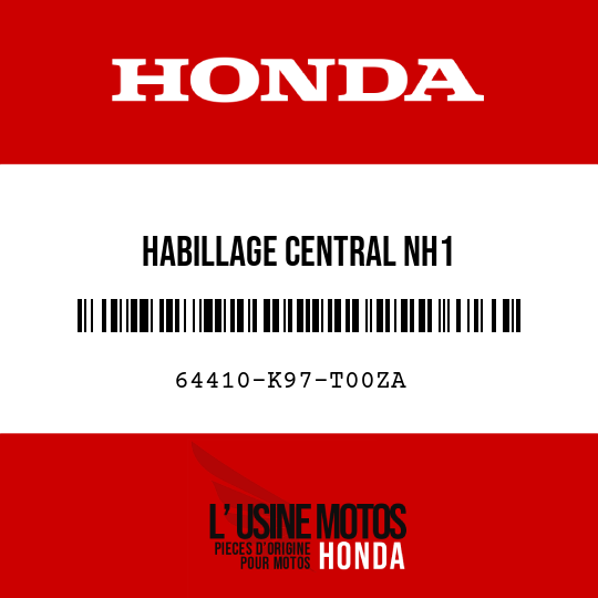 image de 64410-K97-T00ZA HABILLAGE CENTRAL NH1