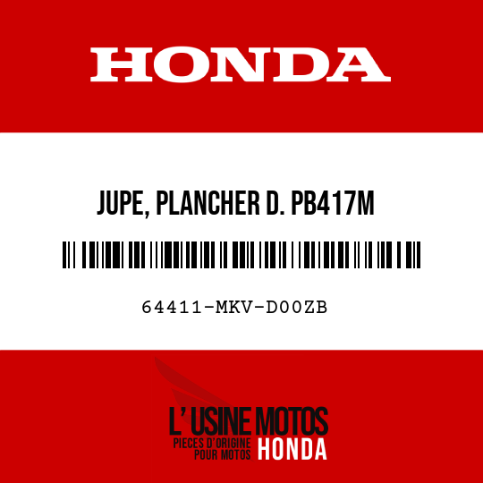 image de 64411-MKV-D00ZB JUPE, PLANCHER D. PB417M