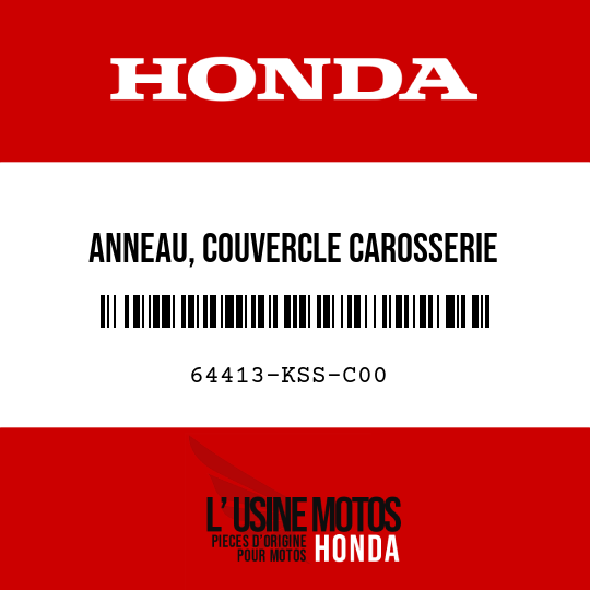 image de 64413-KSS-C00 ANNEAU, COUVERCLE CAROSSERIE