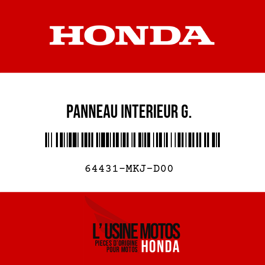 image de 64431-MKJ-D00 PANNEAU INTERIEUR G.