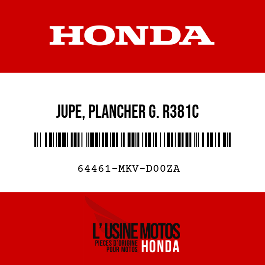image de 64461-MKV-D00ZA JUPE, PLANCHER G. R381C
