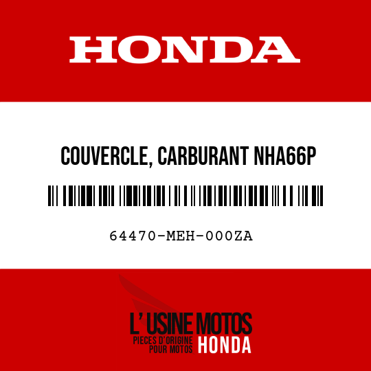 image de 64470-MEH-000ZA COUVERCLE, CARBURANT NHA66P