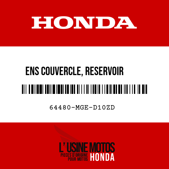 image de 64480-MGE-D10ZD ENS COUVERCLE, RESERVOIR     CARBURANT G NH463M